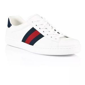 GG Stripe Tennis Sneakers